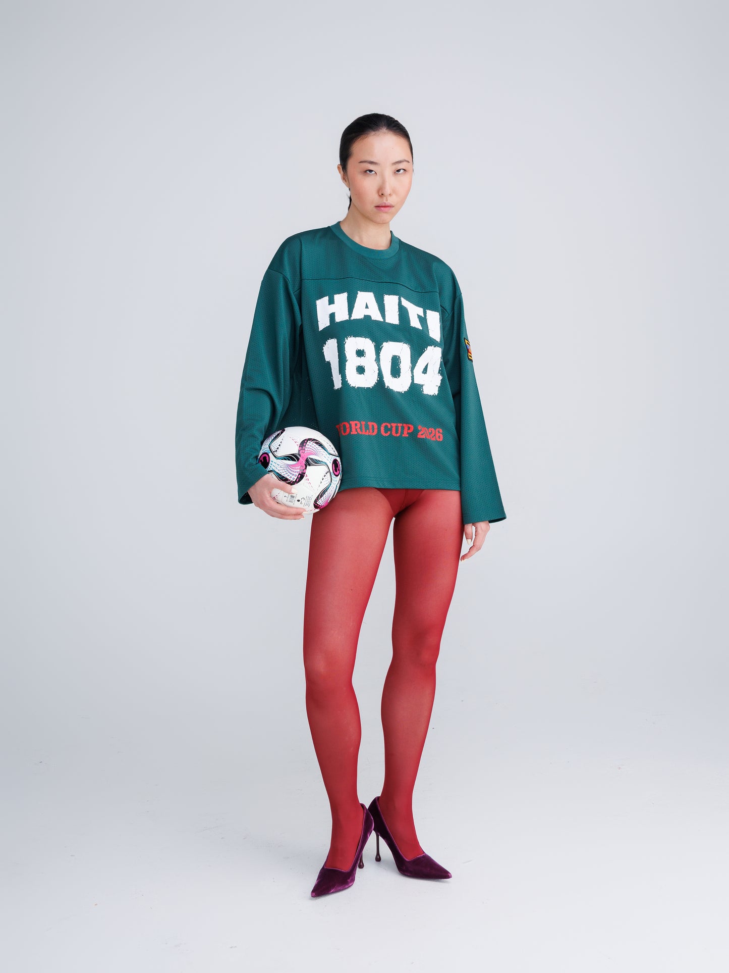 Haiti '26 Jersey - Forest Green