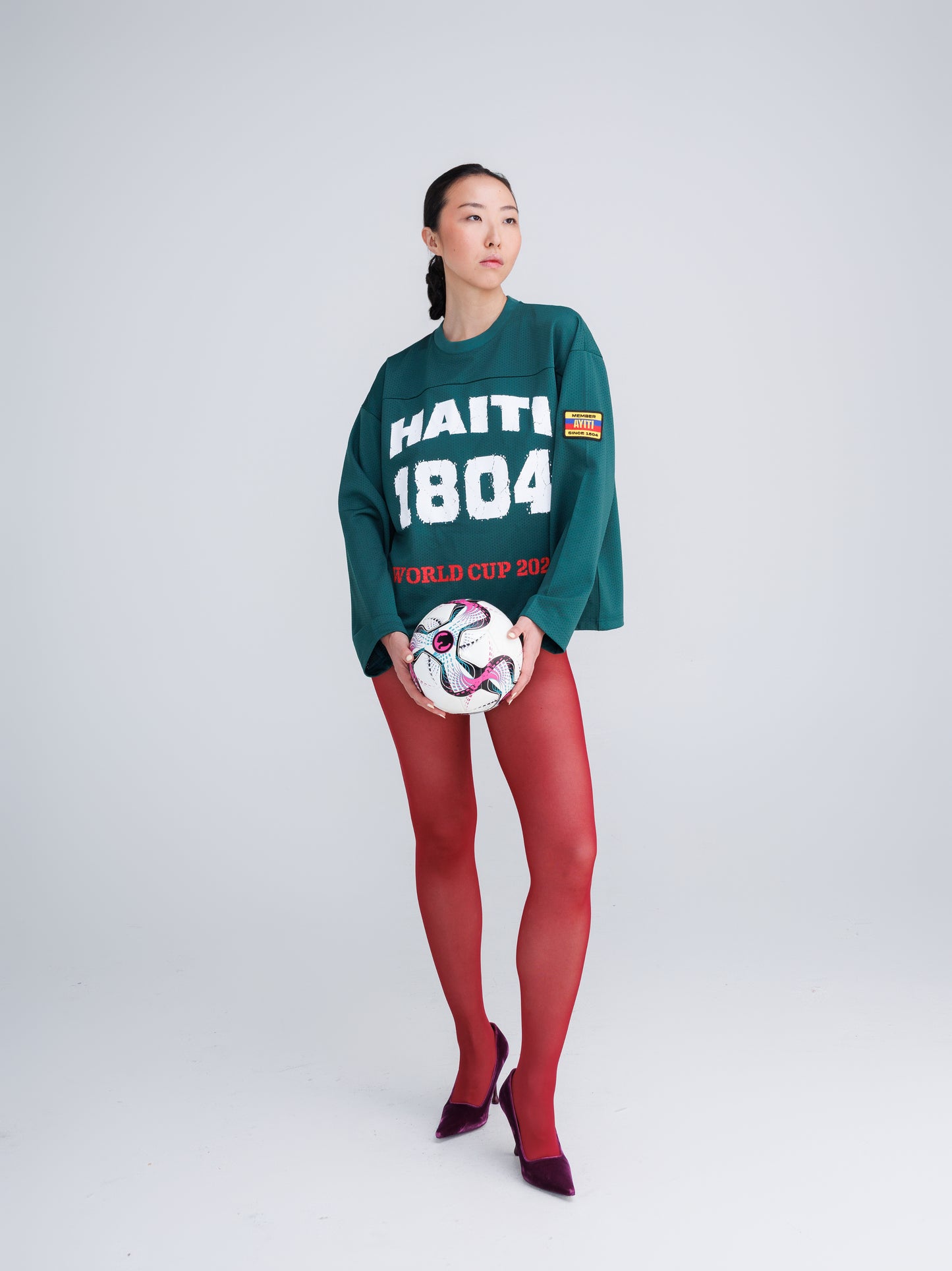 Haiti '26 Jersey - Forest Green