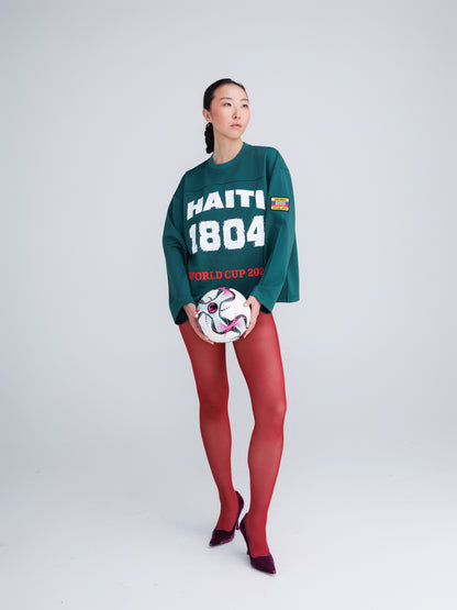 Haiti '26 Jersey - Forest Green