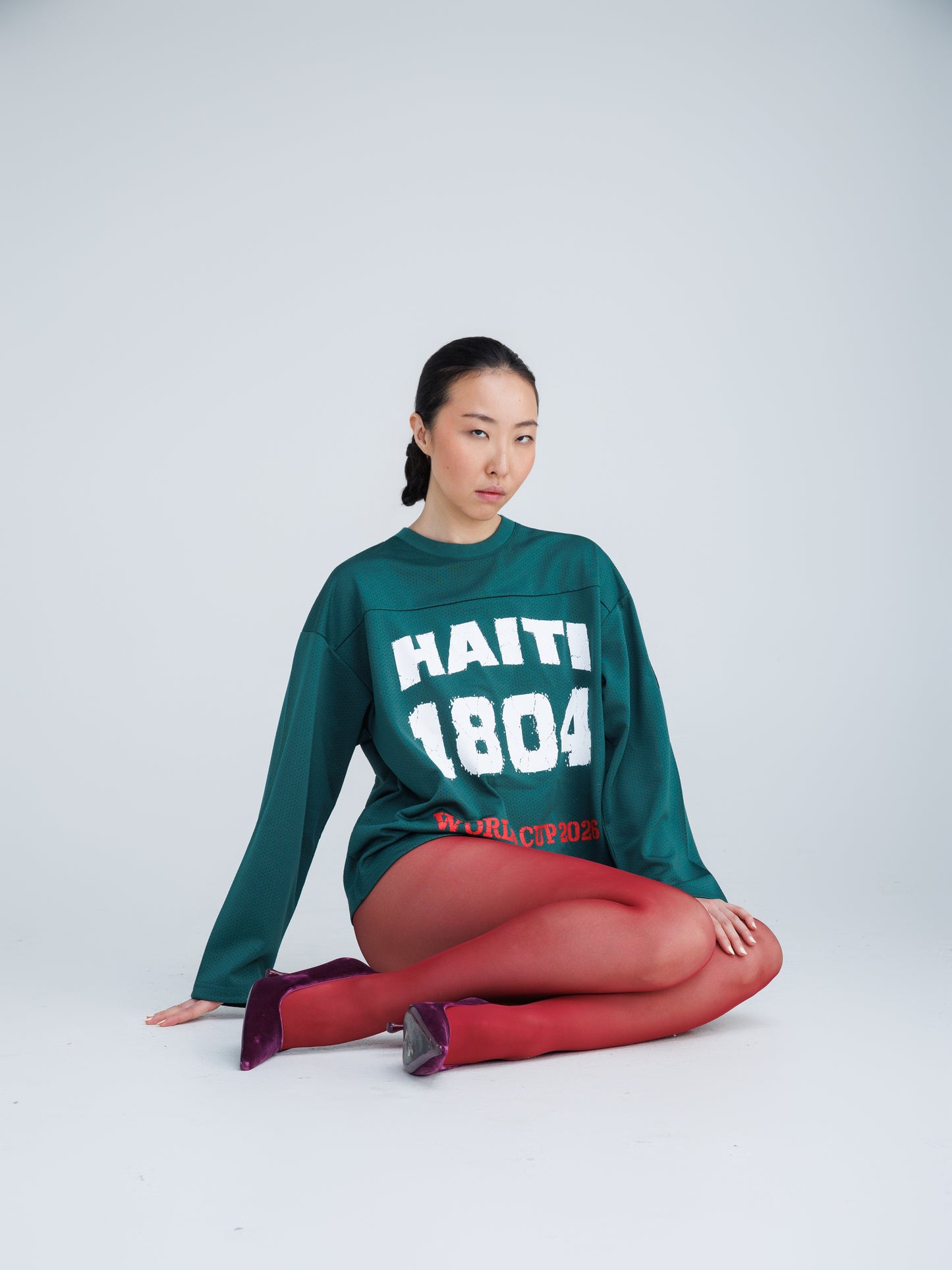 Haiti '26 Jersey - Forest Green
