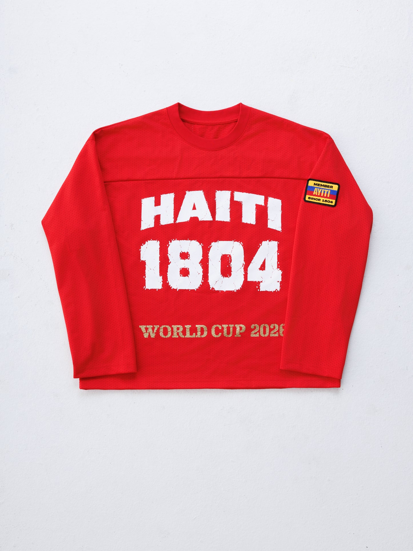 Haiti '26 Jersey - Red