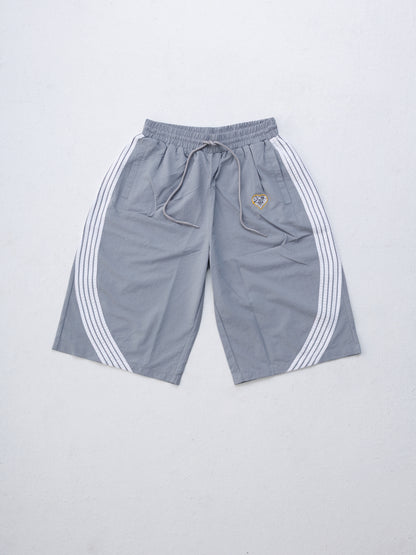Haiti '26 Nylon Racer Shorts - Grey