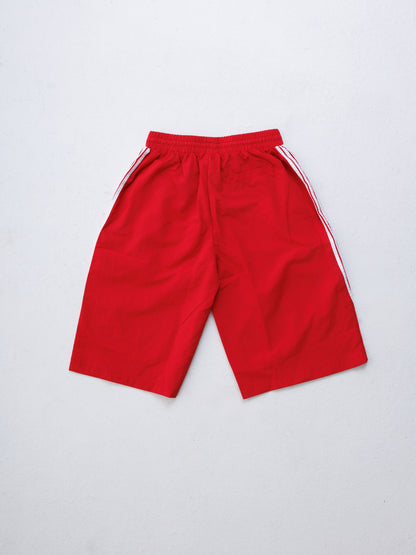 Haiti '26 Nylon Racer Shorts - Red