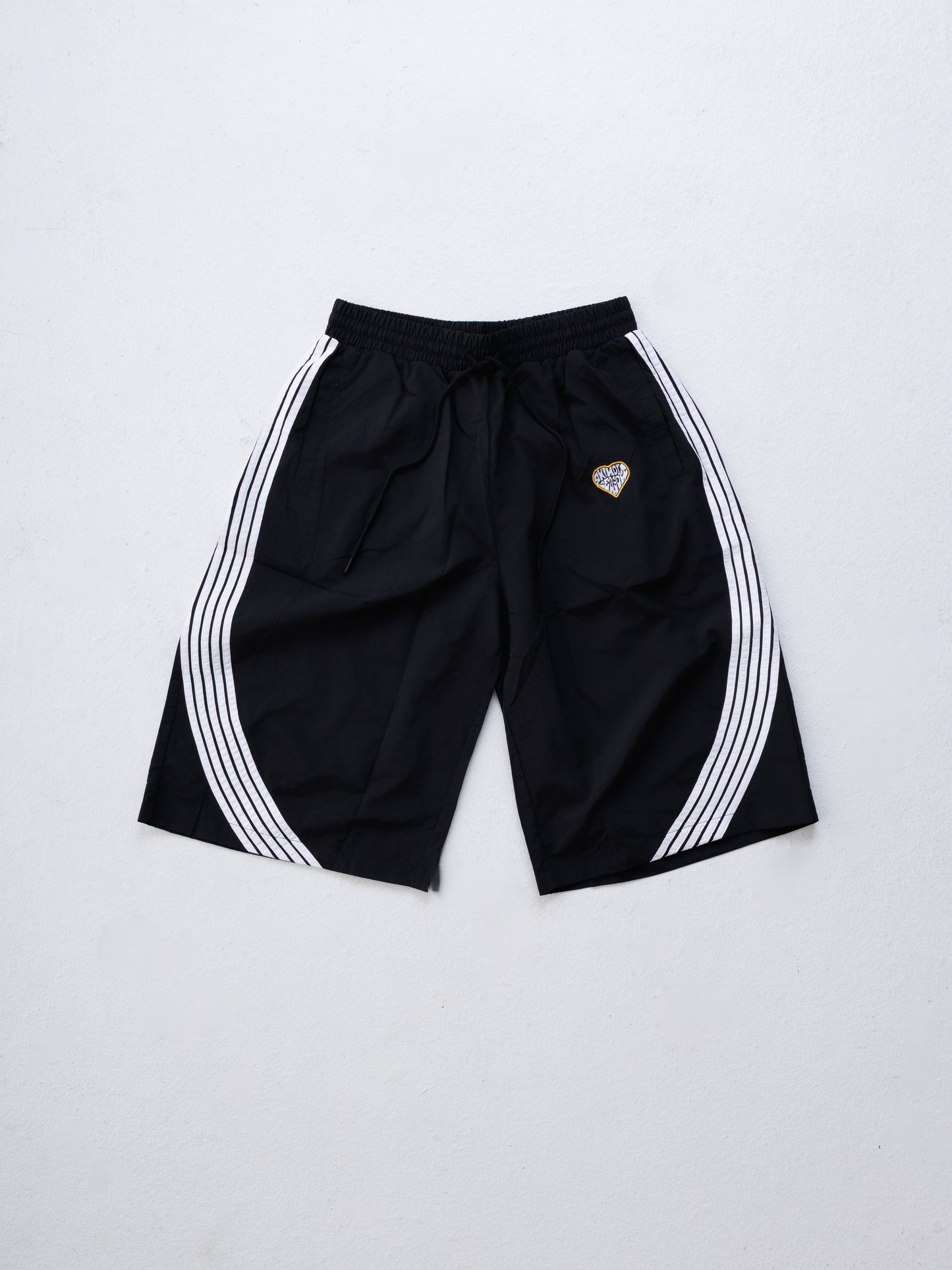 Haiti '26 Nylon Racer Shorts Black
