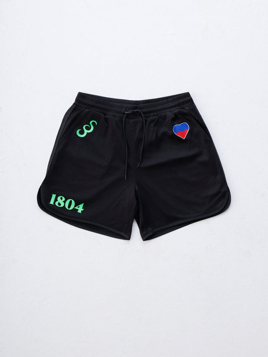 Haiti '26 Mesh Shorts - Black