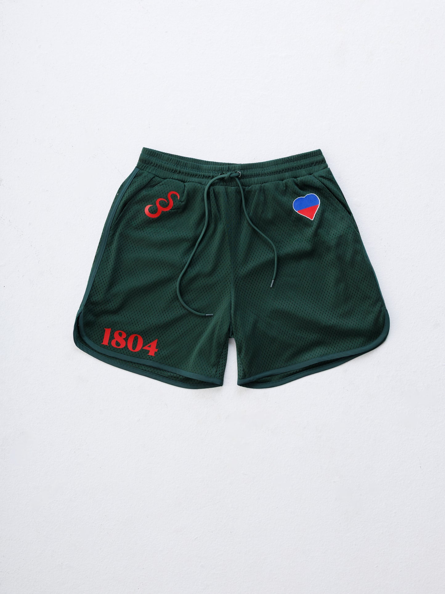 Haiti '26 Mesh Shorts - Green
