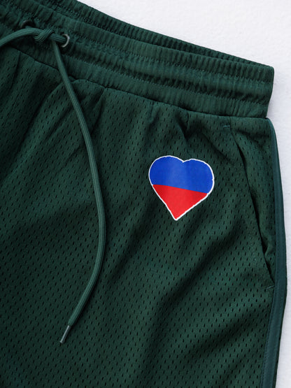 Haiti '26 Mesh Shorts - Green