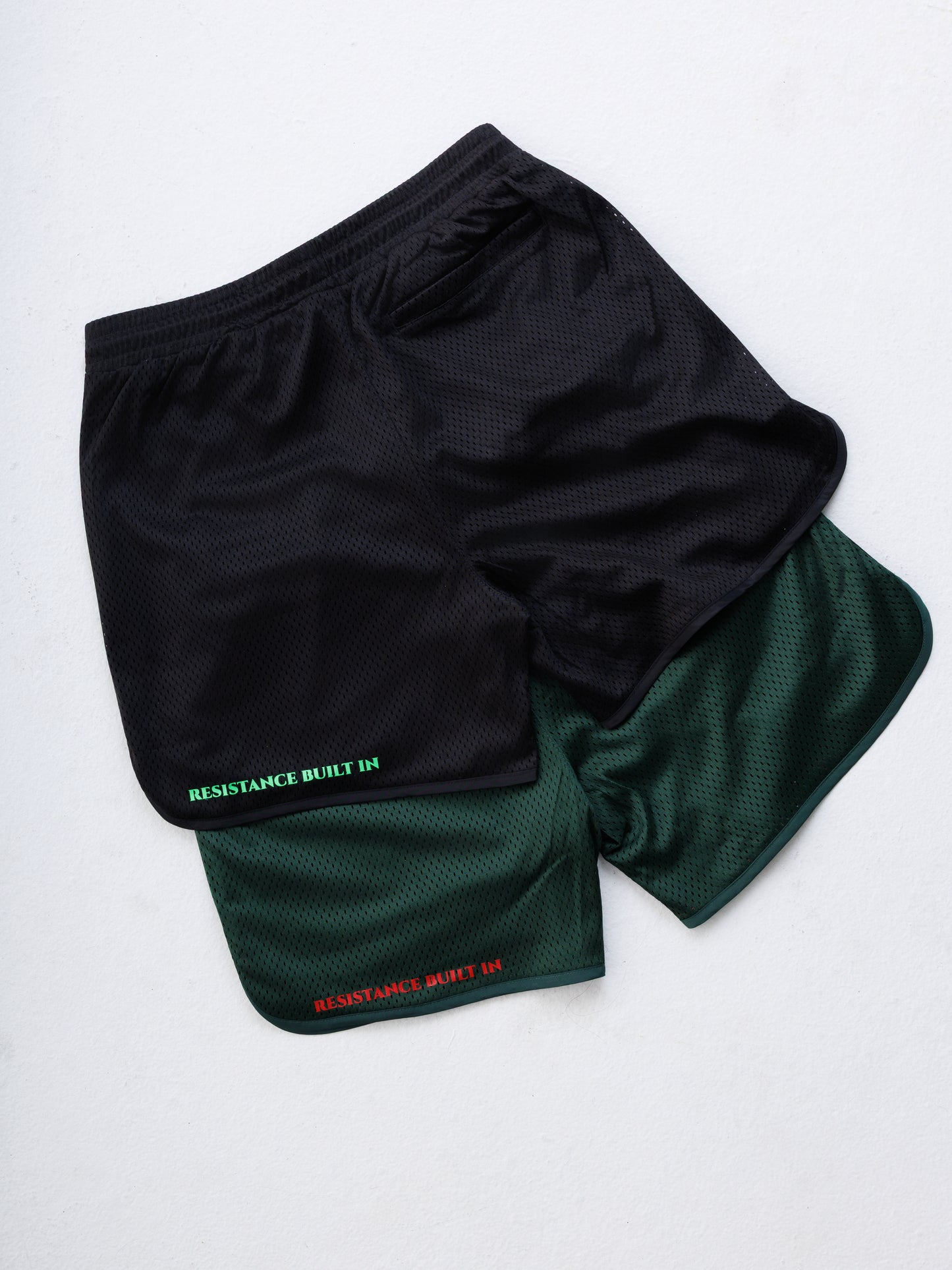 Haiti '26 Mesh Shorts - Black
