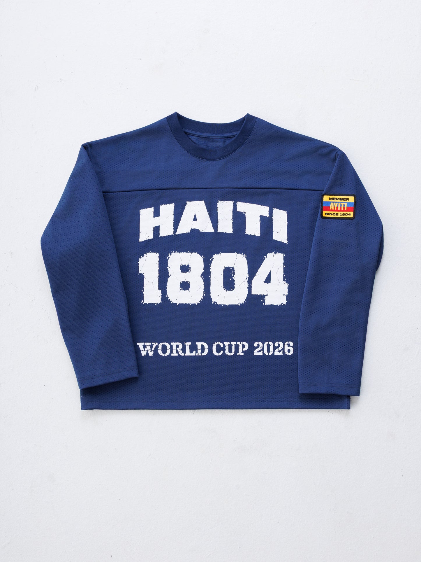 Haiti '26 Jersey - Navy