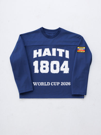 Haiti '26 Jersey - Navy